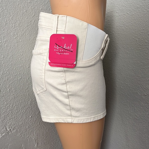 Isabel Maternity Midi Shorts - Picture 4 of 13